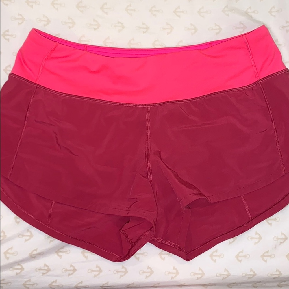 Lululemon Speed Up Shorts